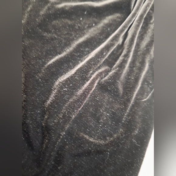 CHICOS WIDE LEG VELVET FLARE PANTS classy Brown Formal Lounge Pull On Jogger 1 - Picture 9 of 13